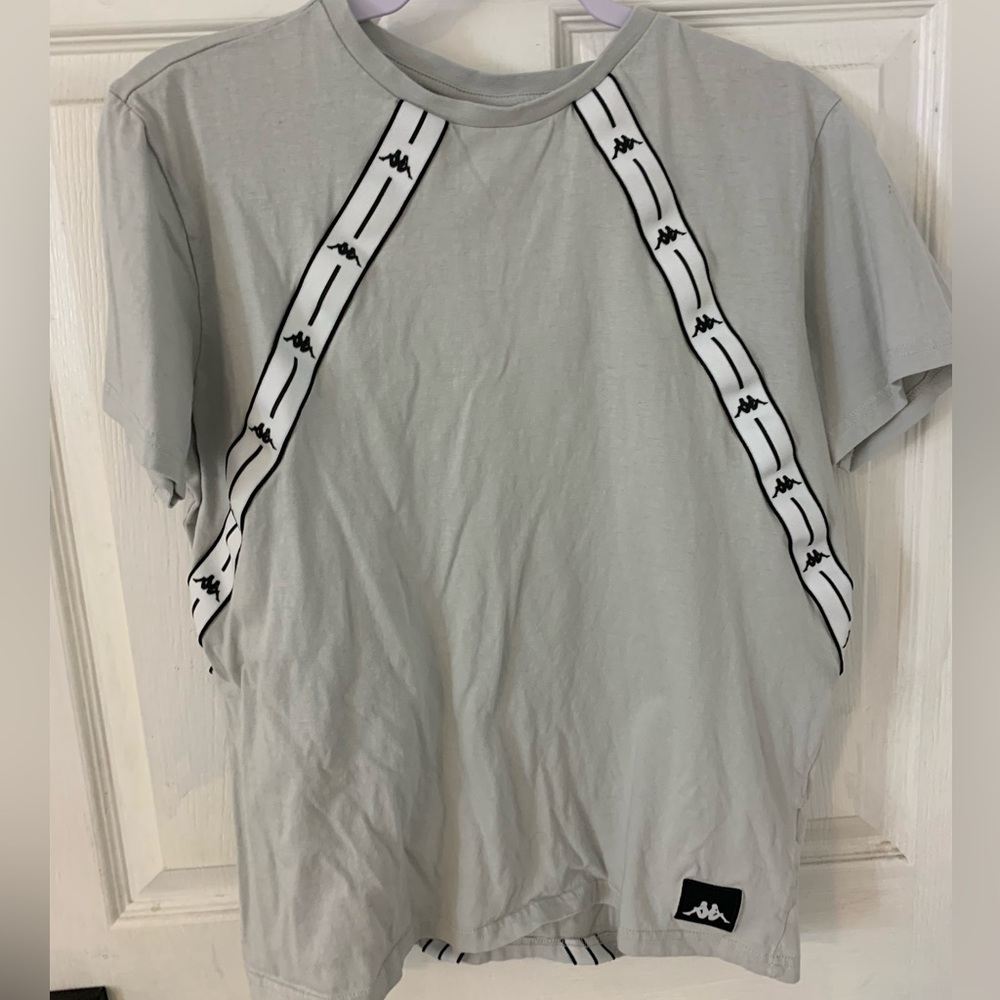 KAPPA grey boys shirt size Large